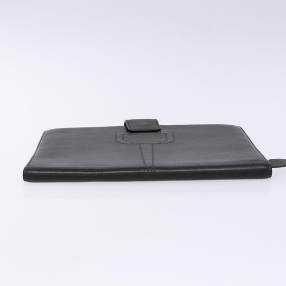 GUCCI Book Cover Leather Black Auth 133512 - Picture 7 of 16